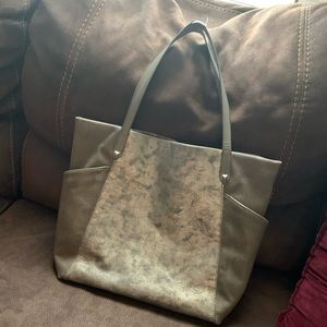 Stella & Dot Metallic Tote bag